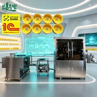 Machine de marquage laser pour bouchons de bouteilles, alimentation et tri automatiques avec contrôle PLC pour l'industrie des boissons
