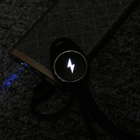 Cable de Carga con Luz LED y Logotipo Personalizado de Fábrica, 6 en 1, Llavero con Cable de Carga Rápida Multi-Tipo C/Micro USB para Regalos Promocionales