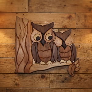 Vdelta Intarsia de Tortuga Marina Loggerhead para Colgar en la Pared, Tallado en Madera, Temática de Árbol y Naturaleza Protectora de Vietnam - Product Image 3