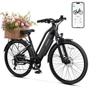 4 modalità 7 velocità elettrico City Bike ricarica rapida integrata antifurto artistico sicuro batteria elettronica al litio - Product Image 4