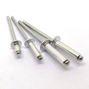 Kit d'assortiment de rivets aveugles en aluminium, 100 pièces, 6 tailles, 3/16 "x (5/16 " 3/8 " 1/2 " 5/8 " 3/4 " 1 ") (argent) - Product Image 6