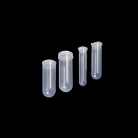 Tube à centrifuger en plastique PP Degao, 0,2 ml-100 ml, fond conique rond, bouchon à vis, tube de stockage d'échantillons de laboratoire gradué