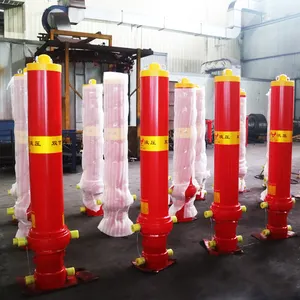 Produsen ternama dibuat FC tipe 5 tahap aksi Tunggal silinder hydraulic IS