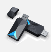 2025 5G WIFI Carplay USB Android Auto GPS 2in1 Dongle intelligent pour iPhone VW Volvo Benz MG Kia Chery