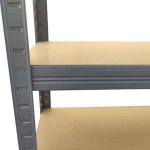 Étagères d'entrepôt à 5 niveaux, étagères de stockage robustes, étagères métalliques pour entrepôt - Product Image 4