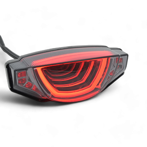 Luz Trasera LED para Motocicleta Scrambler 2015~2023, Integrada con Luz de Freno y Direccional, Color Ahumado - Product Image 2