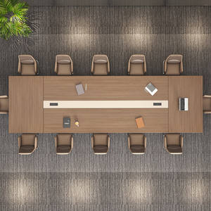 Mesa de Conferencia Rectangular Saint-Lee SL-HYZ-034, Muebles Estables para Reuniones de Oficina - Product Image 4