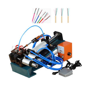 10mm câble OD 100mm longueur de dénudage Nylon tressé fil Machine à dénuder peau de serpent maille chauffage chaud Machine à dénuder - Product Image 4