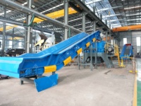 Mesin Penghancur Logam Aluminium Twin Shaft untuk Cangkang Mesin Aluminium, Rangka Mobil Bekas, dan Rangka Kendaraan Bekas