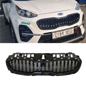 กระจังหน้ารถยนต์ กระจังหน้าทรงสปอร์ต ชุดแต่งกระจังหน้า สำหรับ KIA KX5 Sportage 2019-2021 อุปกรณ์ตกแต่งรถยนต์ - Product Image 1