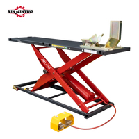 Ascenseur hydraulique pneumatique de Type ciseaux Xinjintuo pour moto Tricycle à moteur et réparation de Buggy Dune