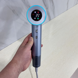 Secador de Pelo Iónico de Alta Velocidad de 1500W y 110000 RPM con Pantalla, Iones Negativos y Temperatura Ajustable Inteligente para Viajes, Hogar y Hotel - Product Image 3