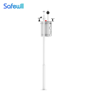SAFEWILL ES80A-Y8 <span class=keywords><strong>PM</strong></span> 2.5 PM10 Système d'équipement de surveillance de l'environnement de la poussière de bruit industriel en ligne 4G LTE 12 mois CN;GUA 1PC - Product Image 4