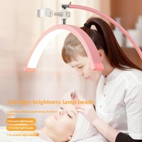Lampe LED professionnelle en U de 24 pouces pour salon de beauté, idéale pour le maquillage, les extensions de cils et l'éclairage d'appoint – Prix direct usine