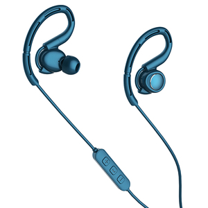 Earphone <span class=keywords><strong>Bluetooth</strong></span> Stereo Desain Baru dengan Baterai Ganda, <span class=keywords><strong>Headset</strong></span> <span class=keywords><strong>Neckband</strong></span> In-Ear dengan Mikrofon - Product Image 5