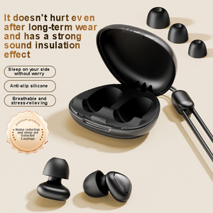 <span class=keywords><strong>32dB</strong></span> شعار مخصص عازلة للصوت حماية السمع سيليكون سدادات أذن قابلة لإعادة الاستخدام طائرة سدادات صوتية للنوم للحفلات الموسيقية - Product Image 5