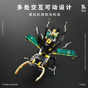 Bloques de Construcción Educativos Tuomu Steam Davinci Owl T7003 para Adolescentes - Product Image 4