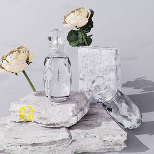 Botella de Perfume de Vidrio Vacía con Diseño Único y Elegante de Alta Calidad, Botella de Vidrio con Caja de Embalaje para Perfume - Product Image 5