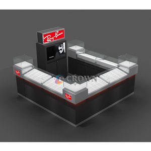 Retail Optical Kiosk Haptic <strong>Lens</strong> Counter Excellent Quality Kiosk <strong>Ocular</strong> Cabinet Booth Shopping Mall Fixture Display Design Kiosk OEM - Product Image 3
