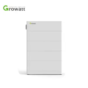 阿里巴巴热卖Growatt Gbli6532锂电池53.2 v 6.5kwh Lifepo4 6000循环太阳能电池，具有卓越的安全性