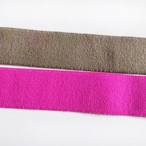 Elástico de banda de felpa negra en stock con cincha de cintura elástica baja MOQ - Product Image 5