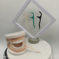 Offre Spéciale – Fil Dentaire Écologique au Charbon de Bambou, Nettoyage Interdentaire Profond, Saveur Citron Menthe, Fournitures d'Hygiène Buccale Quotidienne ODM