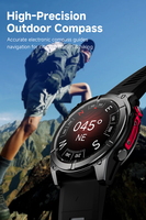Montre connectée F8 Pro avec fonction d'appel, rappel de messages, moniteur de fréquence cardiaque, suivi du sommeil, étanche 5ATM, montre connectée sportive pour la remise en forme en plein air