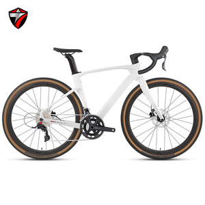 Vélo de gravier SEN TYEH ES7000 sans fil avec frein à disque hydraulique 13 vitesses, roue en alliage AL7005, pneu large INNOVA 700*40C, ultra léger 9,9 kg - Product Image 2