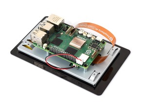 Écran tactile capacitif officiel Raspberry Pi 5 pouces 2 720*1280, écran IPS DSI 5 points pour Raspberry Pi 5/4B/3B+/3A+/3B K803 - Product Image 4
