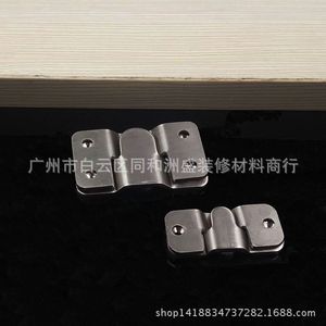 Clip de suspension en acier inoxydable Yawite 53,5 mm x 30 mm, fixation murale non amovible pour miroir, cadre photo ou chevet - Product Image 3