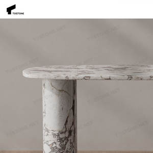 Tostone Calacatta Viola Marmor tisch Kaffee Marmor Wand Stein möbel ein mutiges Statement-Stück für elegante Wohnräume - Product Image 2