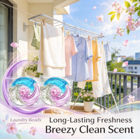 Capsules et billes de lessive jetables multicolores 4-en-1 à forte puissance nettoyante pour le lavage à la main des vêtements