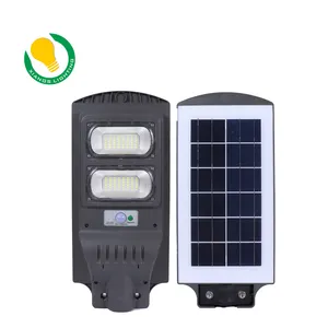 Easy Install Dusk To Dawn With Motion Sensor Solar Street Light Outdoor LED Solar Powered Street Lamp Solar Panel 80 -45 - 65