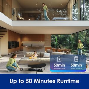 Nettoyeur de sols <span class=keywords><strong>Tineco</strong></span> <span class=keywords><strong>Floor</strong></span> ONE S7 Stretch Ultra sans fil, aspirateur eau et poussière 21000Pa HEPA, 180° ° Câble plat anti-emmêlement - Product Image 5