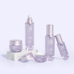 El tarretard de crema pots cosmétiques élégants emballage de soins de la peau 30g 50 grammes pot de crème en verre mat avec couvercle argenté - Product Image 5
