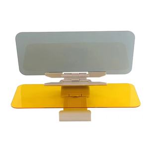 Xiangta vente chaude Hd visière utile anti-éblouissement 2 en 1 voiture jour et nuit visière voiture pare-soleil - Product Image 1