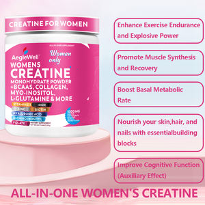 Бесплатный образец Agelwell: Креатин в порошке для женщин с вашим логотипом – добавка для роста мышц и энергии. Отзывов нет. - Product Image 3