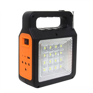 ชุดระบบพลังงานแสงอาทิตย์สำหรับกิจกรรมกลางแจ้ง วิทยุและเครื่องเล่นเพลง ไฟแคมป์ปิ้ง ชุดไฟฉุกเฉินพลังงานแสงอาทิตย์แบบพกพา - Product Image 3