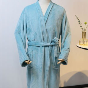 Premium Soft Robe Fluffy, Warm, Fleece Albornoz para Spa, Resort & Hotel Albornoz - Product Image 2