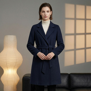 Nouvelle Collection Printemps – <span class=keywords><strong>Manteau</strong></span> Long Élégant Haut de Gamme pour <span class=keywords><strong>Femme</strong></span>, Double Face, Manches Longues, en <span class=keywords><strong>Laine</strong></span> Sans <span class=keywords><strong>Cachemire</strong></span> - Product Image 1