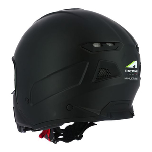Casco Abierto para Motocicleta ASTONE HELMETS, Nuevo Modelo, Diseño Moderno, Negro Mate, ABS - Product Image 3