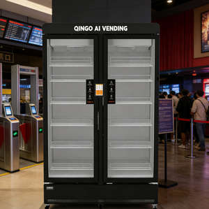 Máquina Expendedora Qingo de Gran Capacidad con Refrigeración Constante de 24h, <span class=keywords><strong>Autoservicio</strong></span> y Soluciones de Pago Múltiple para Talleres - Product Image 1