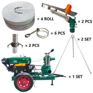 Kit de système d'irrigation SIK01 PY40, pompe à eau, tuyau plat en PE, accessoires, engrenage en aluminium robuste - Product Image 2