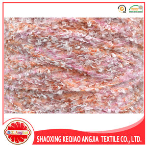 Benang wol Mink nilon 13NM dengan ruang benang Loop pewarna dan benang bulu mewah untuk sweater rajut dan syal - Product Image 3