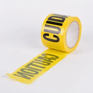 PE Traffic Barrier Tape Berkualitas Baik Peringatan Hati-hati Tape