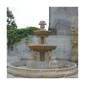 Usine directement vente <span class=keywords><strong>pas</strong></span> <span class=keywords><strong>cher</strong></span> prix personnalisé jardin <span class=keywords><strong>d</strong></span>écoratif <span class=keywords><strong>grande</strong></span> pierre naturelle 4 niveaux marbre pierre lion statues <span class=keywords><strong>fontaine</strong></span> <span class=keywords><strong>d</strong></span>'eau - Product Image 6
