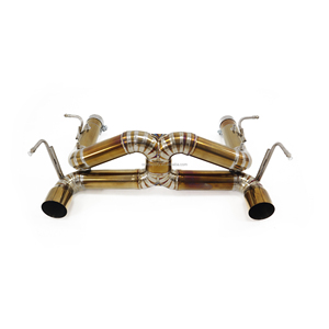 Catback de escape de aleación de titanio Ouchi para <span class=keywords><strong>Ferrari</strong></span> F8 Spider F142MFL 2019 + 3,9 T <span class=keywords><strong>V8</strong></span> sin válvula de silenciador piezas de rendimiento automático - Product Image 1