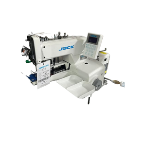 Máquina <span class=keywords><strong>de</strong></span> coser industrial <span class=keywords><strong>de</strong></span> ojal <span class=keywords><strong>de</strong></span> cadena mecánica Jack 1377e nueva, con motor <span class=keywords><strong>de</strong></span> alta seguridad y tres <span class=keywords><strong>tipos</strong></span> <span class=keywords><strong>de</strong></span> <span class=keywords><strong>botones</strong></span>. - Product Image 1