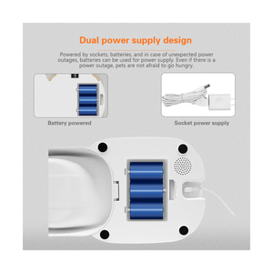 Sıcak satış yeni varış akıllı otomatik gıda dokunmatik ekran <span class=keywords><strong>Pet</strong></span> kedi besleyici köpek ve kedi için otomatik besleyici - Product Image 5