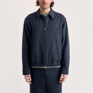 Premium giacca da <span class=keywords><strong>uomo</strong></span> in cotone e vestibilità rilassata e resistente giacca in Twill <span class=keywords><strong>con</strong></span> cerniera a due vie <span class=keywords><strong>stile</strong></span> giacca da lavoro per <span class=keywords><strong>uomo</strong></span> - Product Image 1